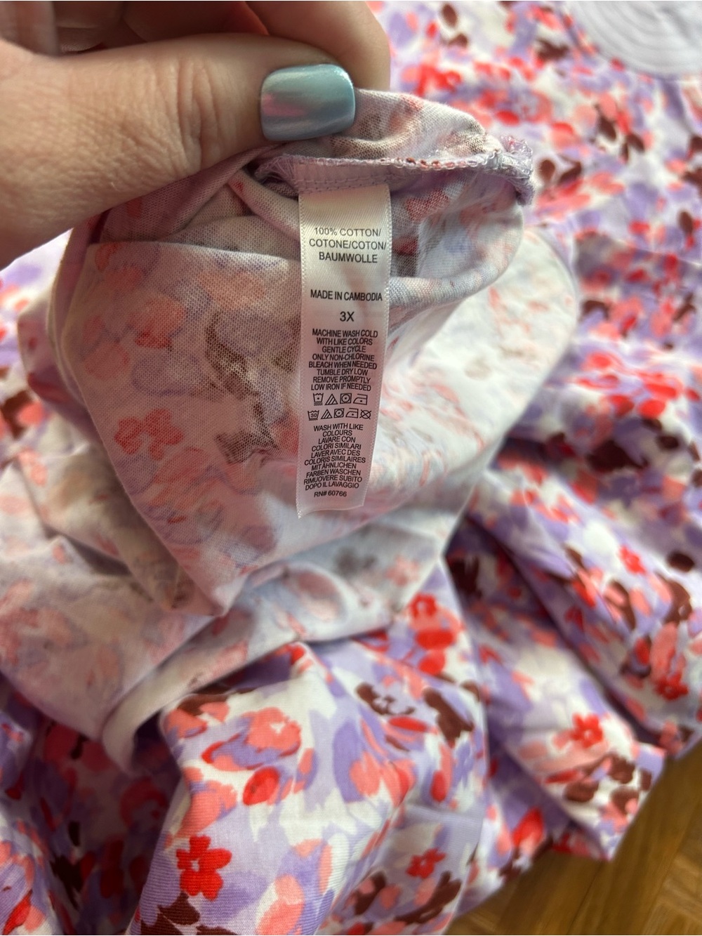 Carol Hochman Nightgown- 3X - Picture 3 of 5